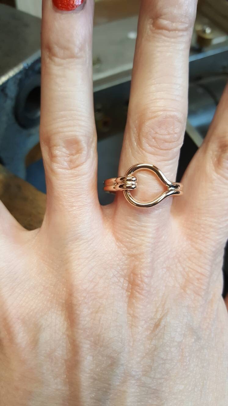 Sussex loop, bronze ring, bronze age jewellery, Made to order, historical jewellery, thumb ring, round wire archeological, West Sussex, history gift, ladies gift,