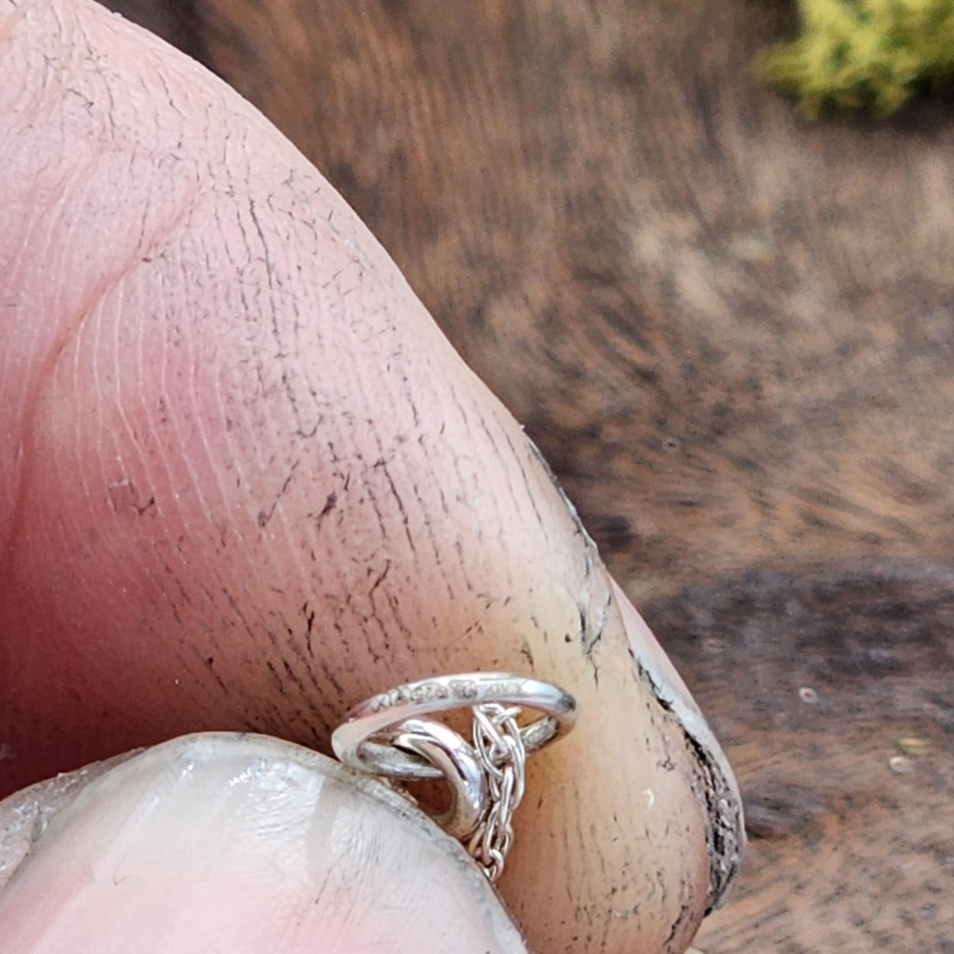 Handcrafted Sterling Silver Mushroom Pendant, Made to order, Gold Accent, Diamond