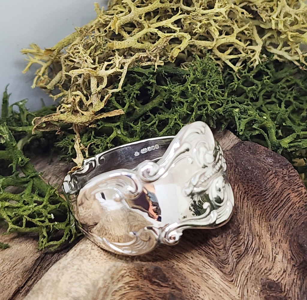 Sterling Silver Spoon Handle Ring