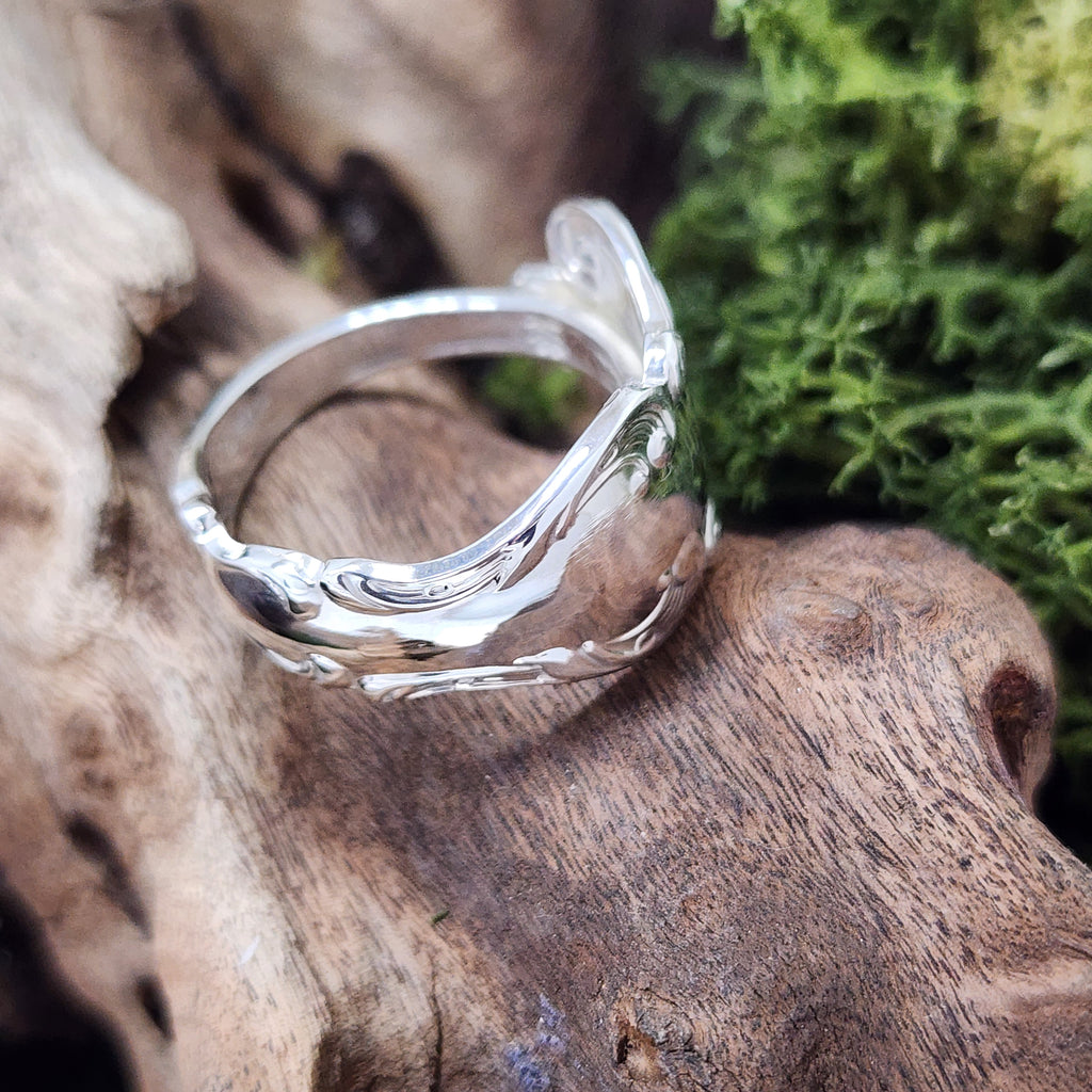 Sterling Silver Spoon Handle Ring