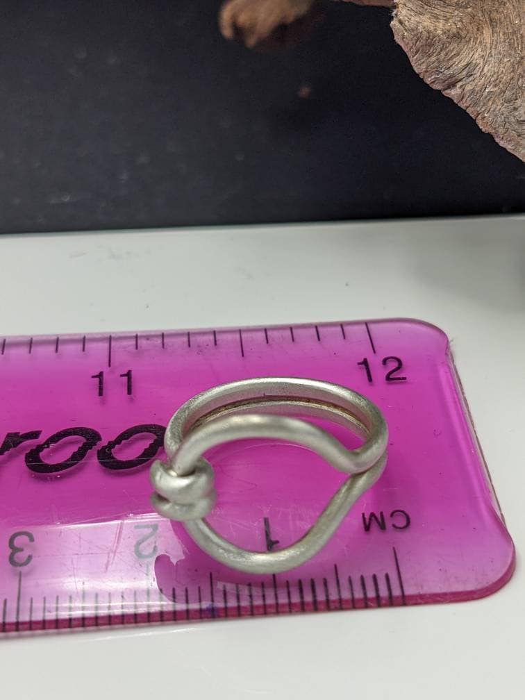 Silver Sussex Loop Ring Round Wire,Bronze age jewellery, individually made to order, Historical Jewellery