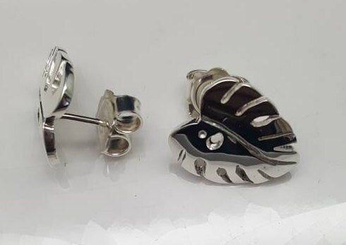 Cheese plant earrings, Mum gift, Mom Gift, Valentines Day, Monstera deliciosa, handmade, designer, nature, leaf earrings, houseplant gift