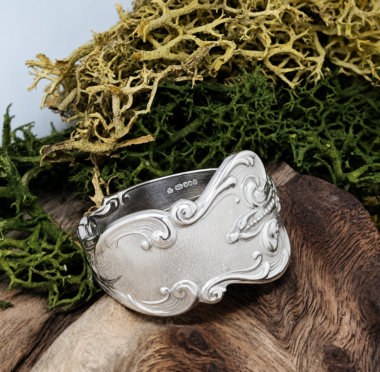Sterling Silver Spoon Handle Ring