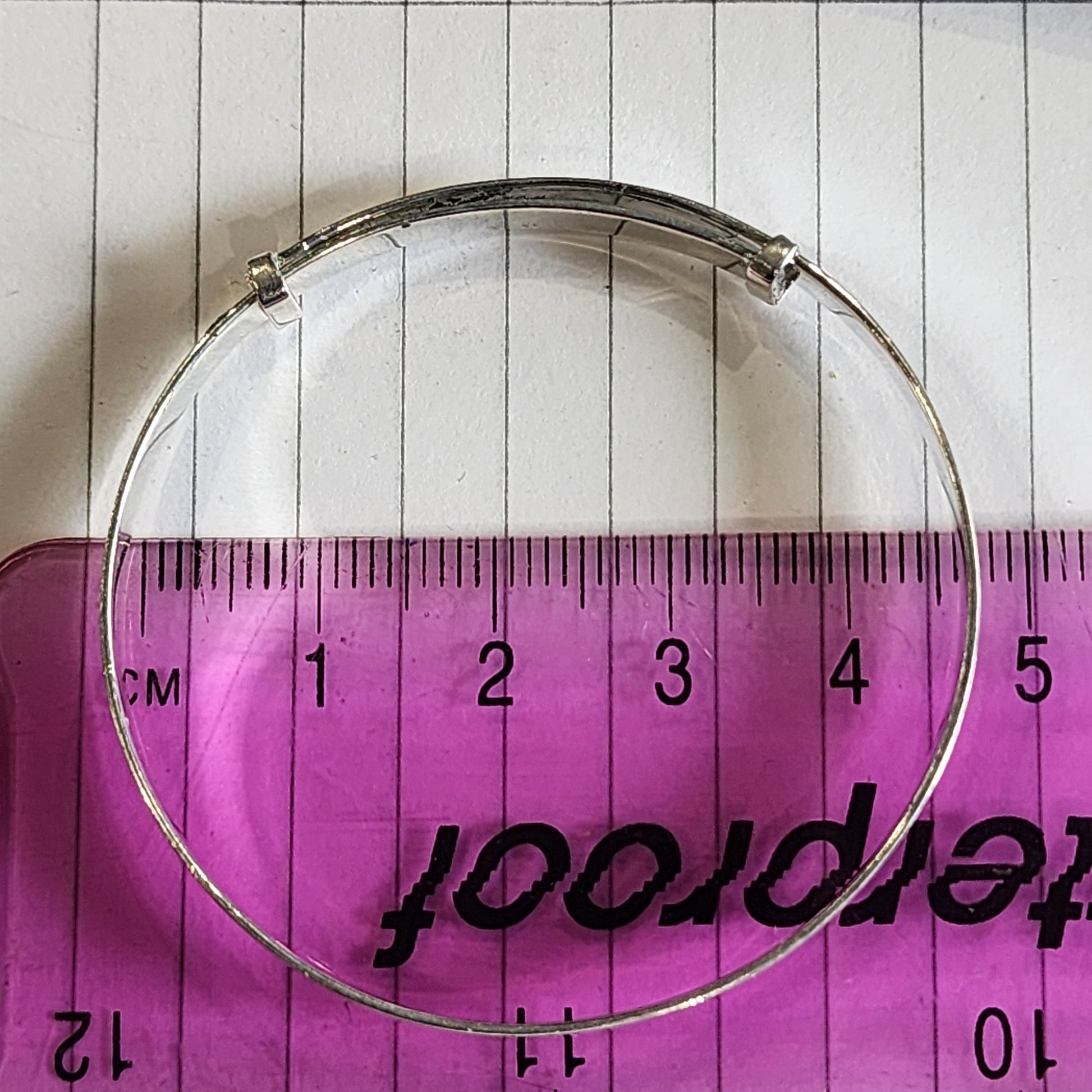 Handmade Expandable Sterling Silver baby bangle (made to order in 2-4 weeks) Full UK hallmarks, Free engraving and UK postage