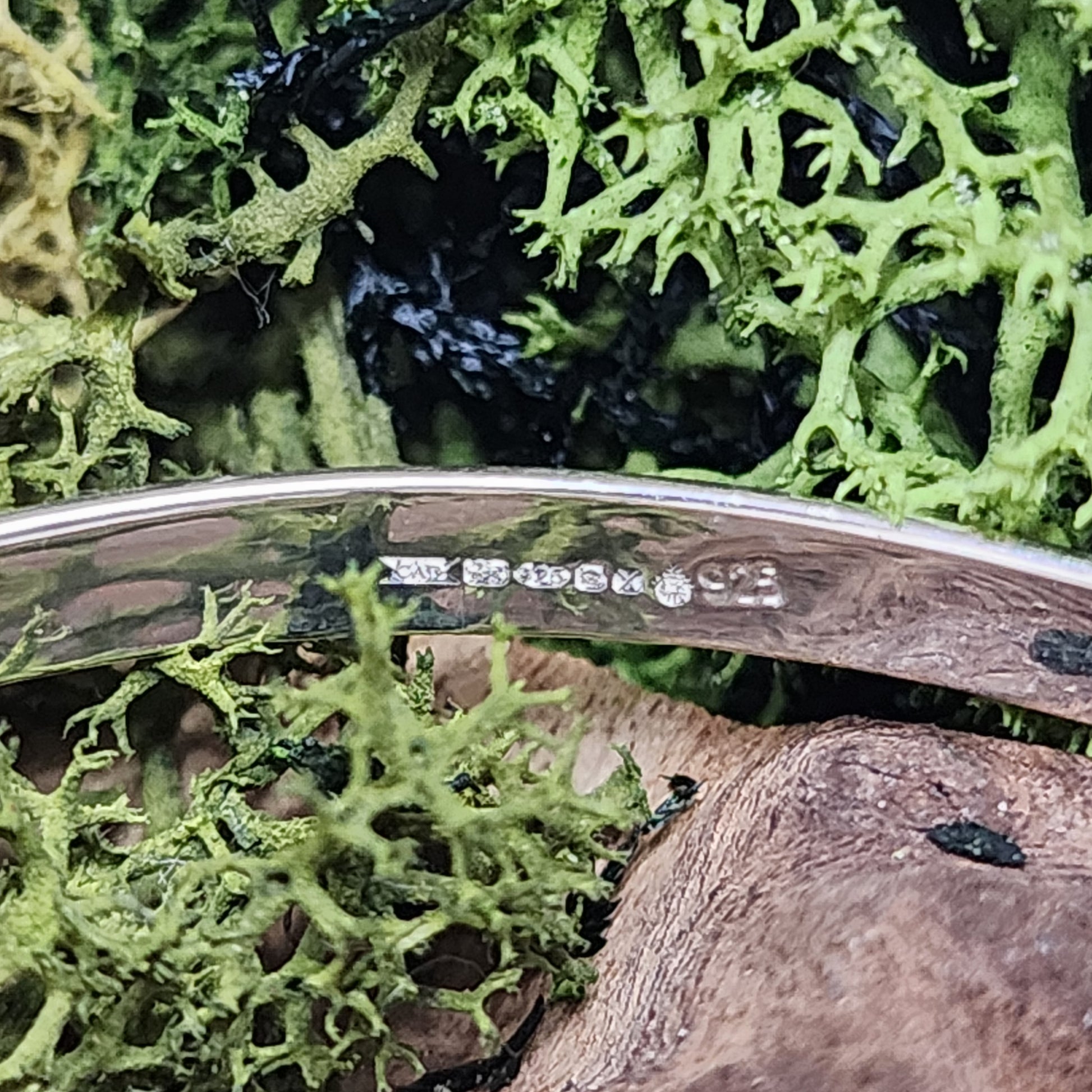 Handmade Expandable Sterling Silver baby bangle (made to order in 2-4 weeks) Full UK hallmarks, Free engraving and UK postage
