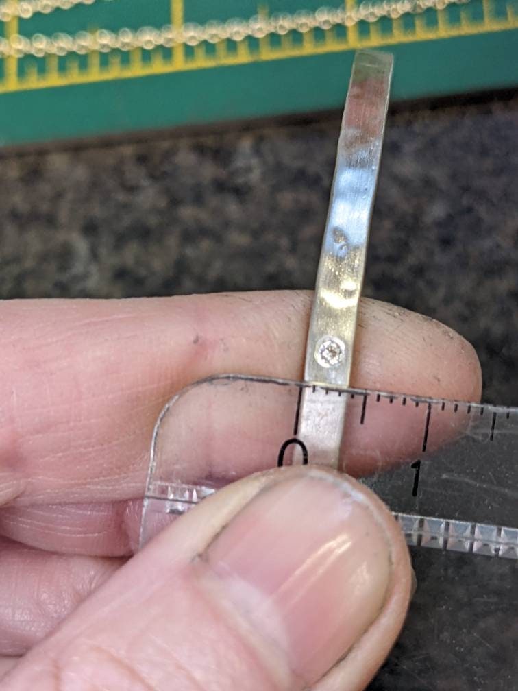 Silver Bangle, Made to order Moissanite bangle,  diamond alternative, birthday gift, April birthstone, Mothers Day, Valentine's, Thankyou gift idea