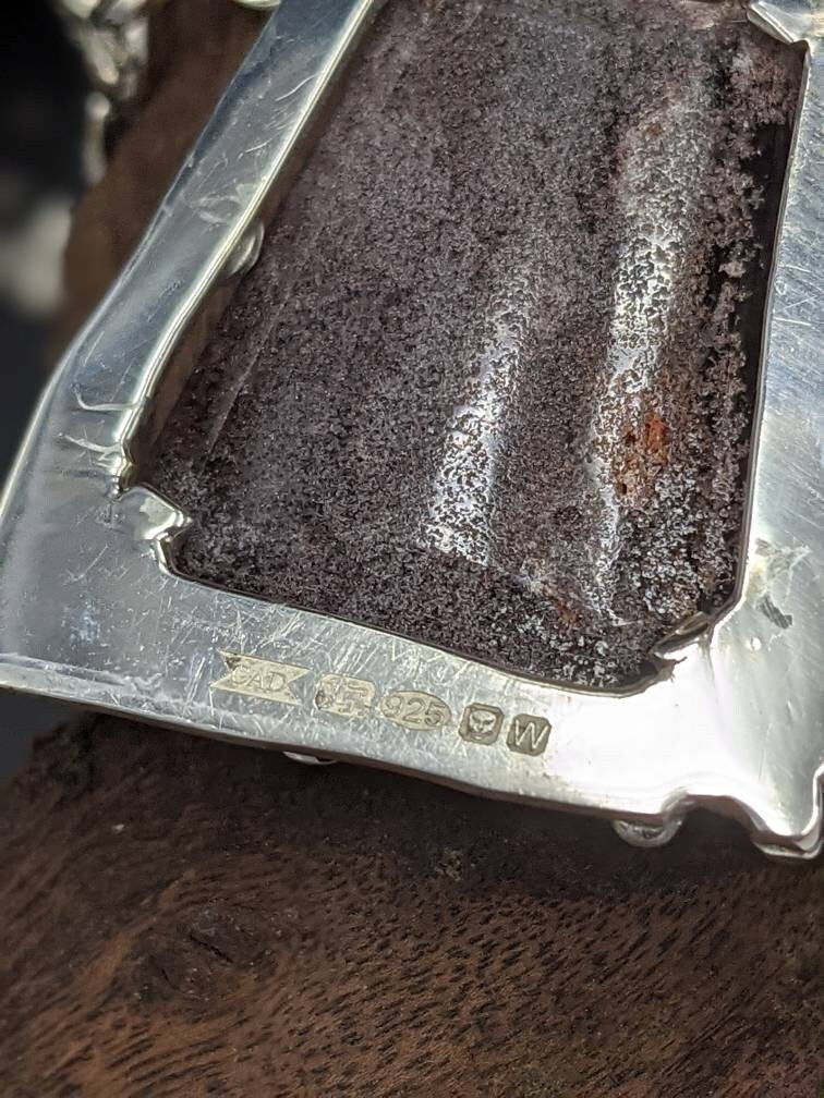 Moss agate choker, unusual cottagecore necklace, black diamond, granulation, handmade chain, red moss agate, Fae inspired necklace, twisted