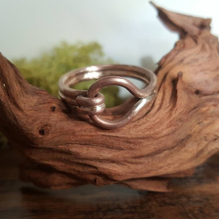 Sussex loop, bronze ring, bronze age jewellery, Made to order, historical jewellery, thumb ring, round wire archeological, West Sussex, history gift, ladies gift,