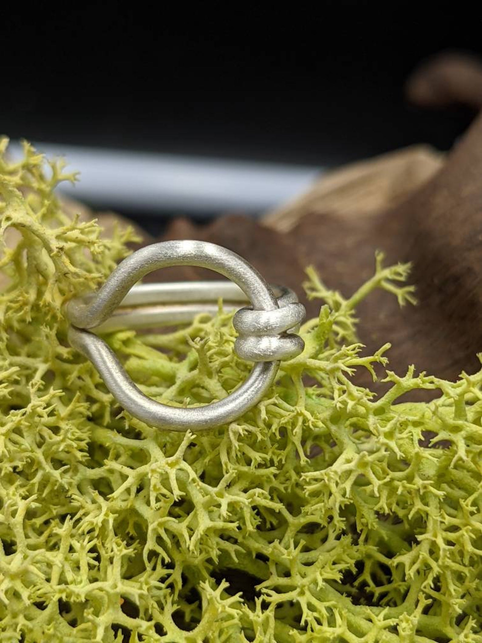 Silver Sussex Loop Ring Round Wire,Bronze age jewellery, individually made to order, Historical Jewellery